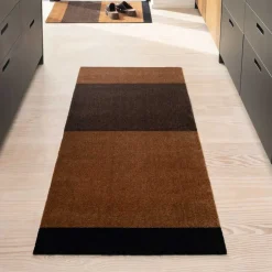 MÅTTE STRIPES HORIZONTAL 60X90 | BRUN/COGNAC