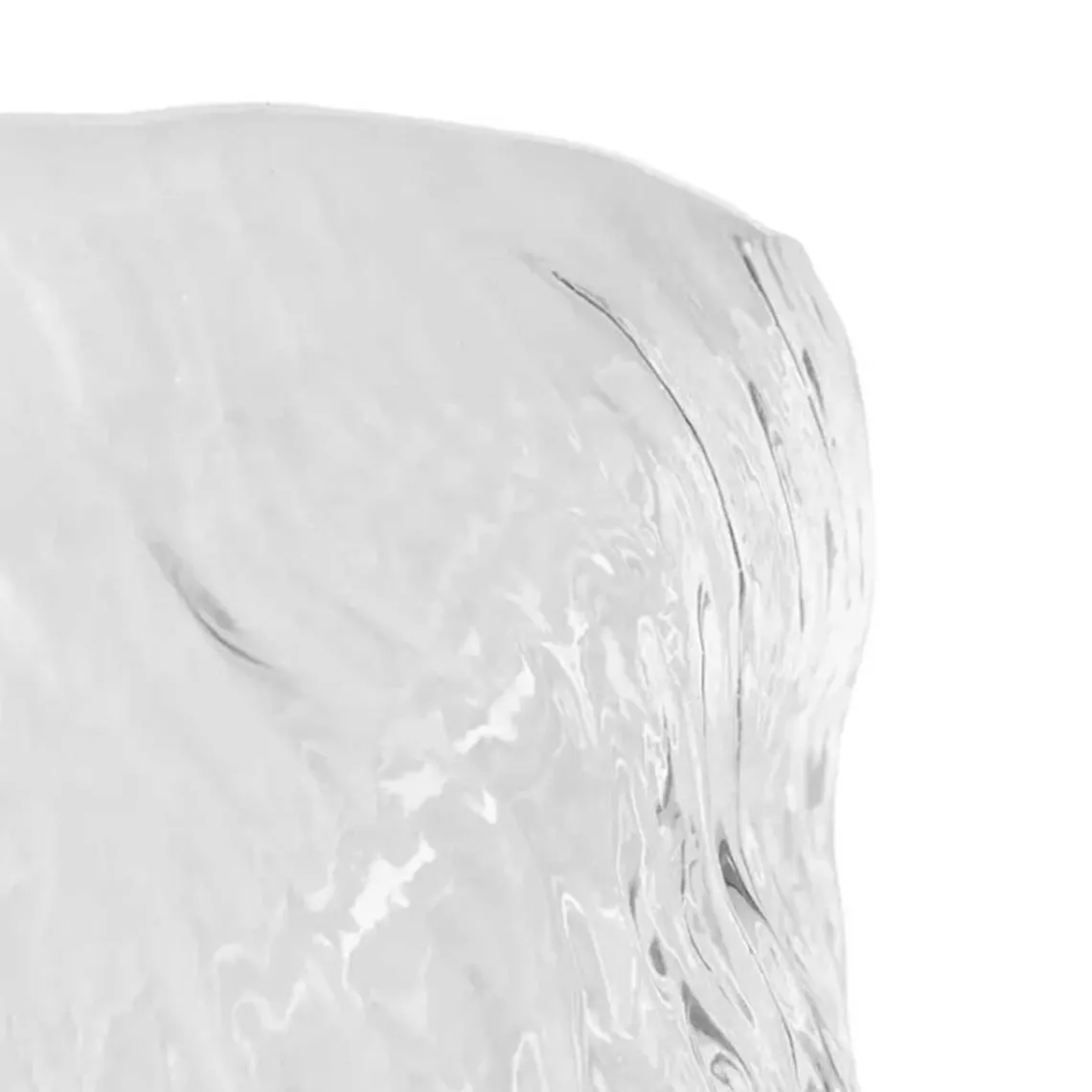 MUD VASE H25XØ16 CM - KLAR