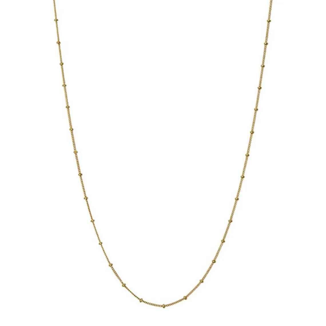 NALA CHOKER HALSKÆDE | FORGYLDT