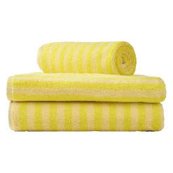 NARAM BADEHÅNDKLÆDE | PRISTINE/NEON YELLOW