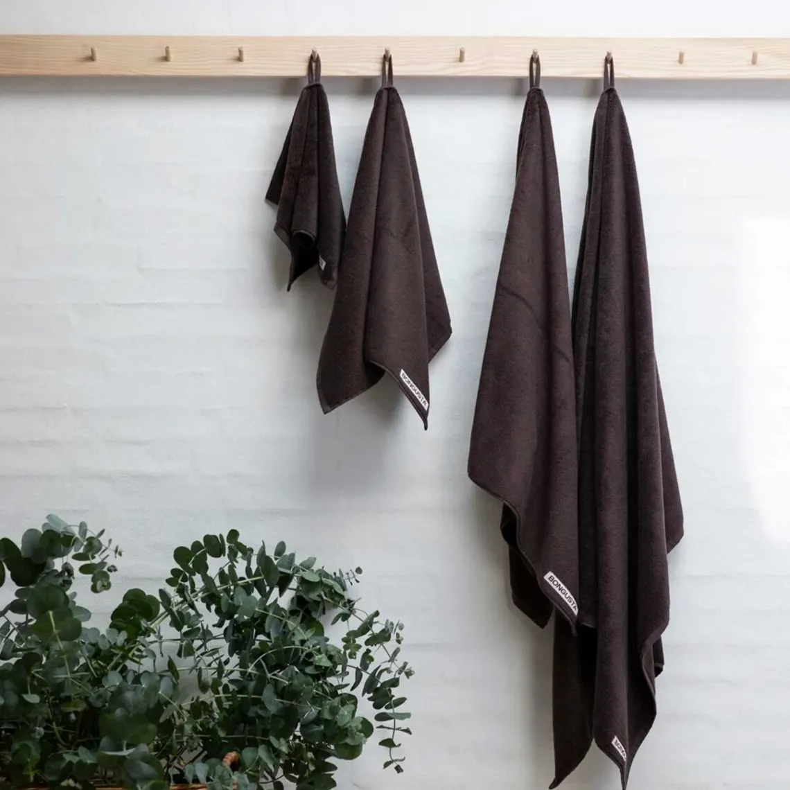 NARAM BADEHÅNDKLÆDE 70X140 CM | COFFEE