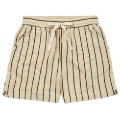 NARAM GYM SHORTS | CREME/INK