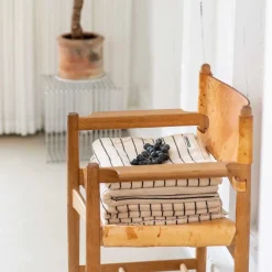 NARAM HÅNDKLÆDE 50X80 CM | CREME/INK