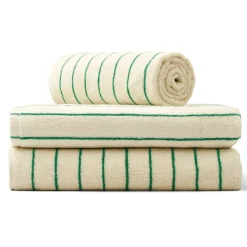 NARAM HÅNDKLÆDE 50X80 CM | PURE WHITE/GRASS