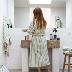 NARAM HÅNDKLÆDE 50X80 CM | PURE WHITE/GRASS