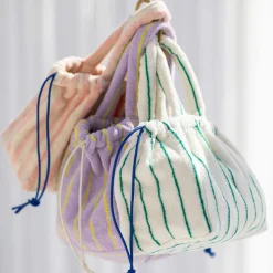 NARAM LILLE HÅNDTASKE | TROPICAL/CREME