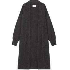 NAYA CARDIGAN MERINO | CHARCOAL MELANGE