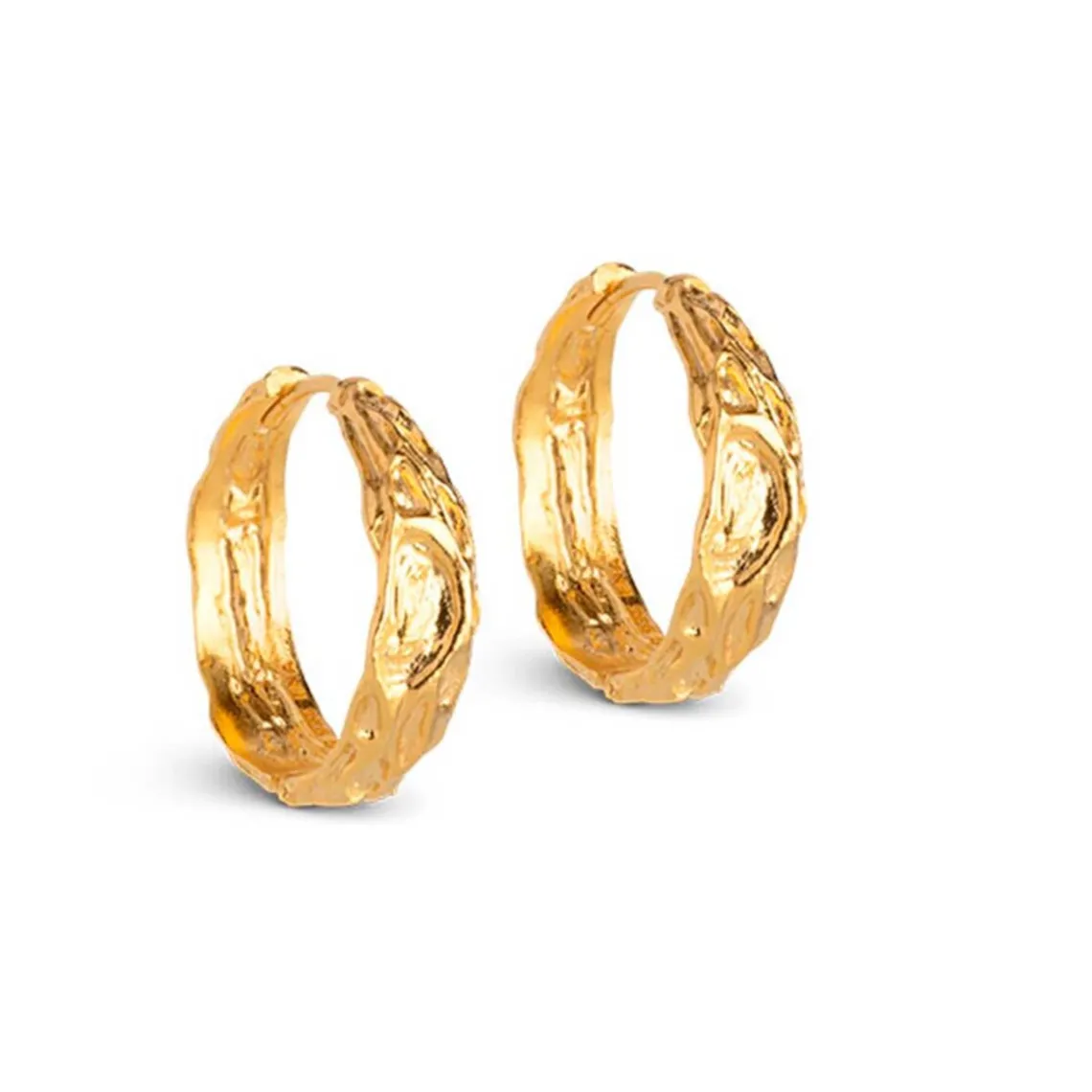 NELA HOOPS 20 MM | FORGYLDT