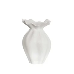 NELLIE VASE - SMALL 16,5X11 CM | OFF WHITE