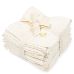 NUVOLI 10-PACK MUSLIN CLOTH | ANTIQUE WHITE