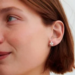 OCEAN BAY ØRESTIKKER | SØLV