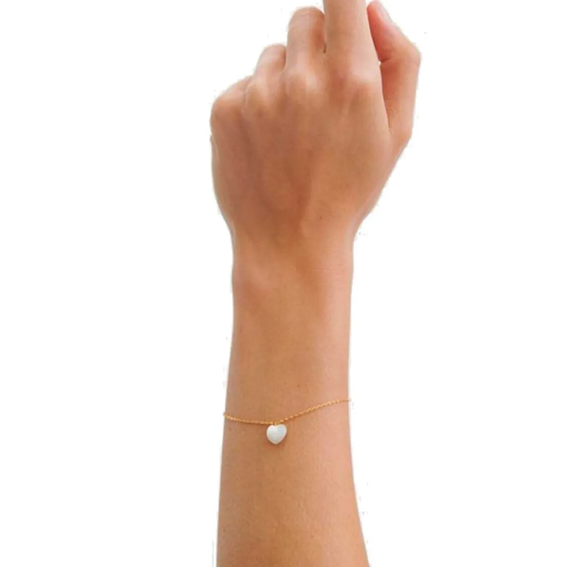 OCEAN HEART ARMBÅND | FORGYLDT