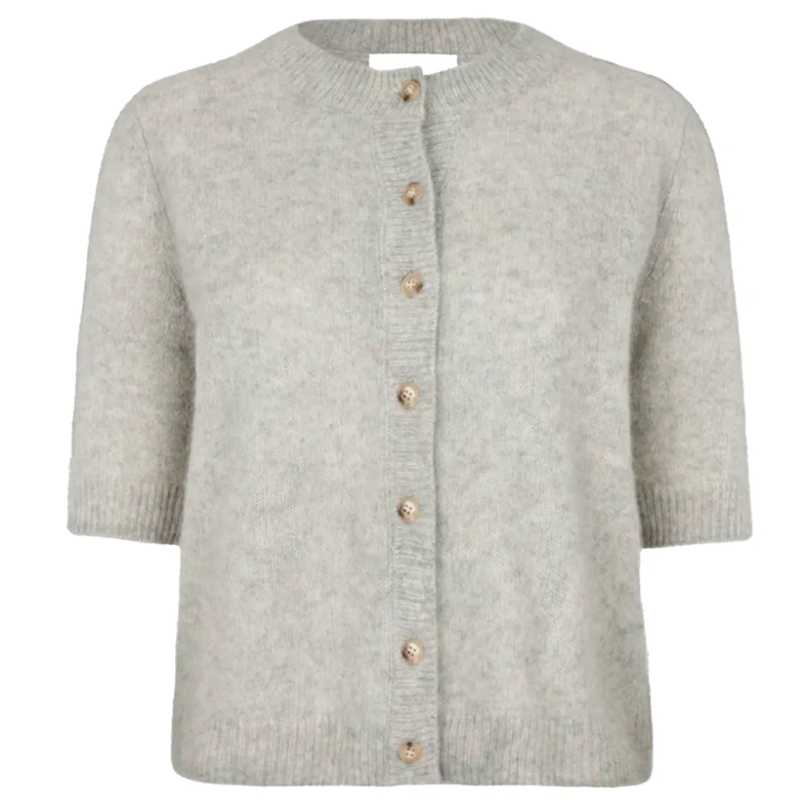 ODA CARDIGAN | GREY MELANGE