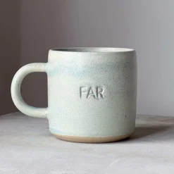 ODA KOP M/NAVN I STENTØJ 8X8 CM | FAR/MINT