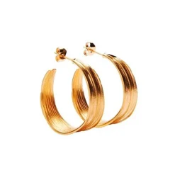 OLIVE STUDS ØRERINGE | FORGYLDT