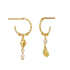 OPHELIA ØRERINGE | FORGYLDT