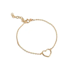 ORGANIC HEART ARMBÅND | FORGYLDT