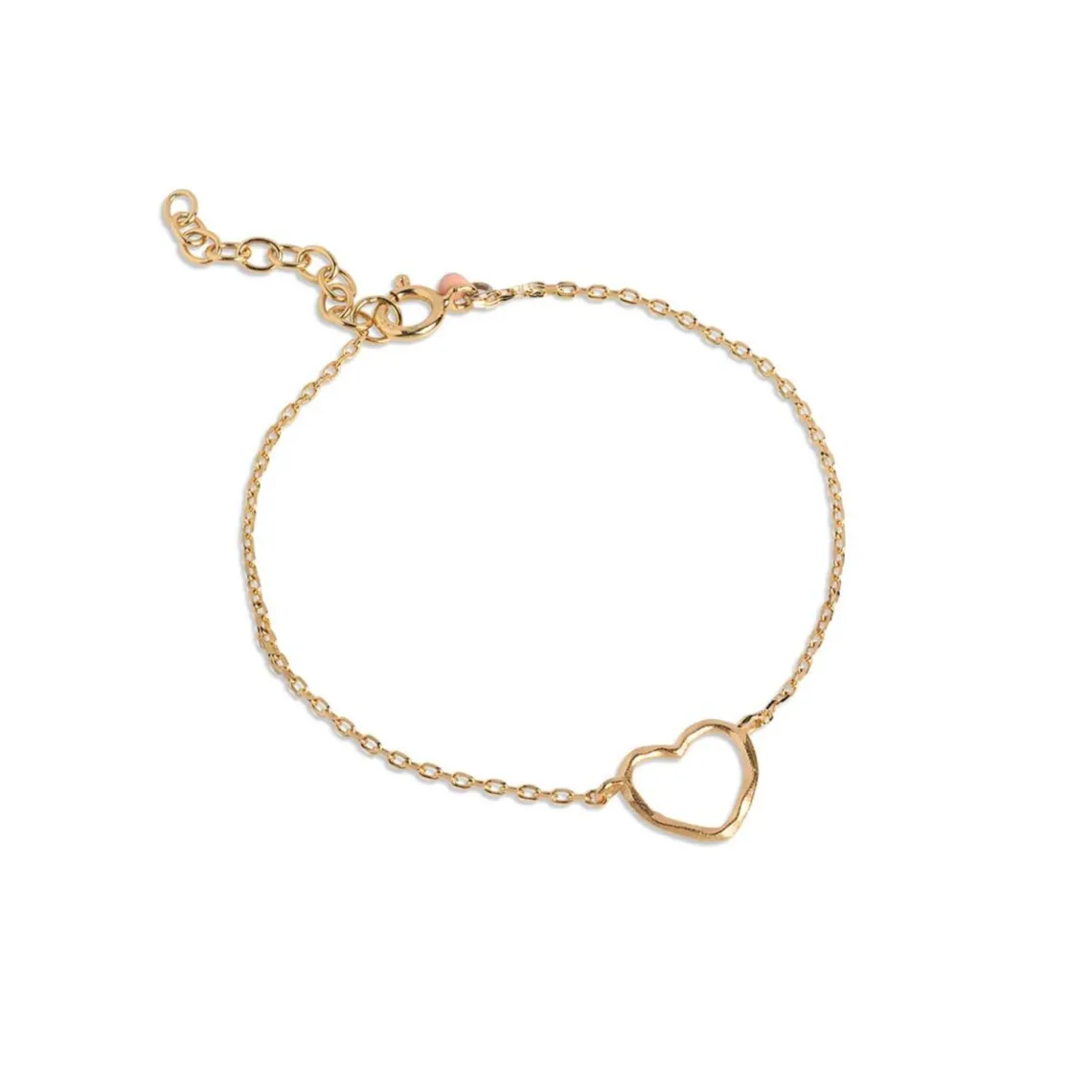 ORGANIC HEART ARMBÅND | FORGYLDT