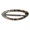 OVAL HAIRPIN | WHITE LEO