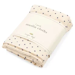 3-PACK MUSLIN CLOTH GOTS | ESTATE DOT