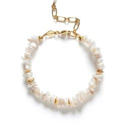 PEARL POWER ARMBÅND | FORGYLDT