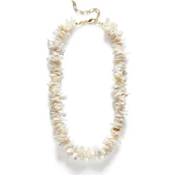 PEARL POWER HALSKÆDE | FORGYLDT