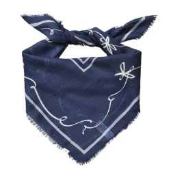 PENCIA SIW TØRKLÆDE 90X90 CM | NAVY BLAZER