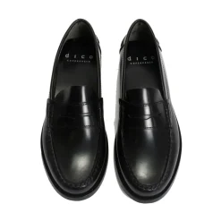 PENNY LOAFER IN POLIDO LEATHER | BLACK