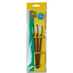 PENSELSÆT - 3 PENSLER