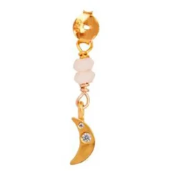 PETIT BELLA MOON BEHIND EAR-EARRING 1 STK | FORGYLDT