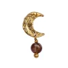 PETIT CLAIRE DE LUNE EARRING | MOCHA