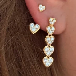 PETIT J'ADORE EARRING | FORGYLDT