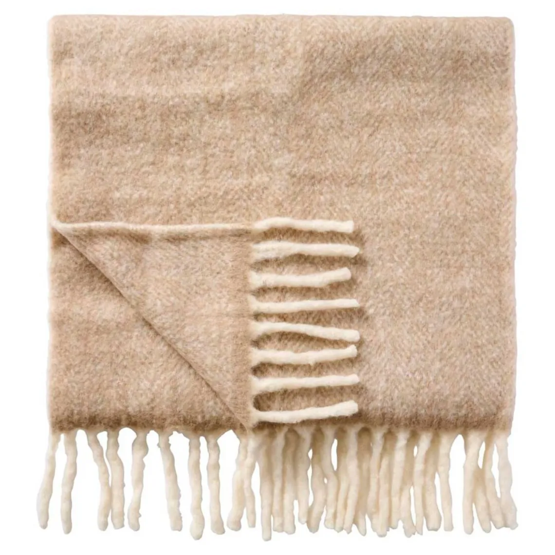 PLAID M/FRYNSER | SAND MELANGE