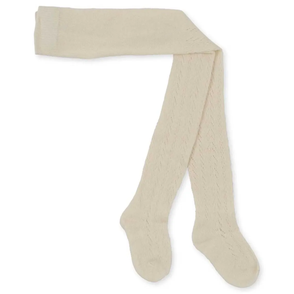 POINTELLE STRØMPEBUKSER | HVID