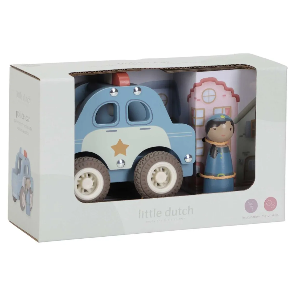 POLITIBIL M/TRÆFIGUR