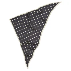 POLKA TRIANGLE SIA SCARF | BLACK