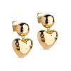POMA HEART EARRINGS | FORGYLDT