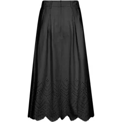 POPPY ANGLAISE SKIRT | BLACK