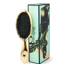 PREMIUM BOAR HÅRBØRSTE MEDIUM | HOLLYWOOD GOLD