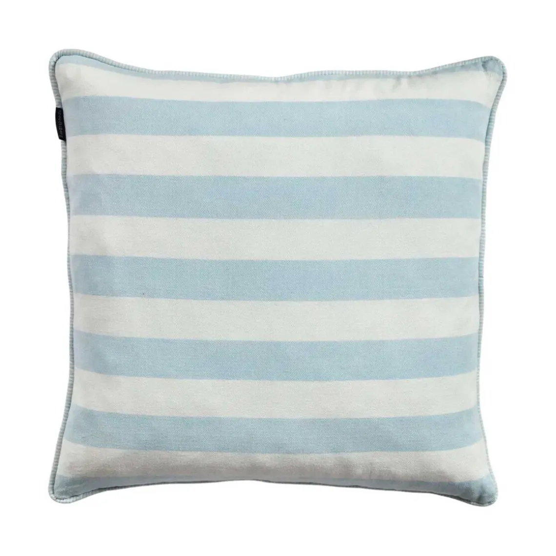 PUDE BOMULD 50x50 CM | LIGHT BLUE/WHITE