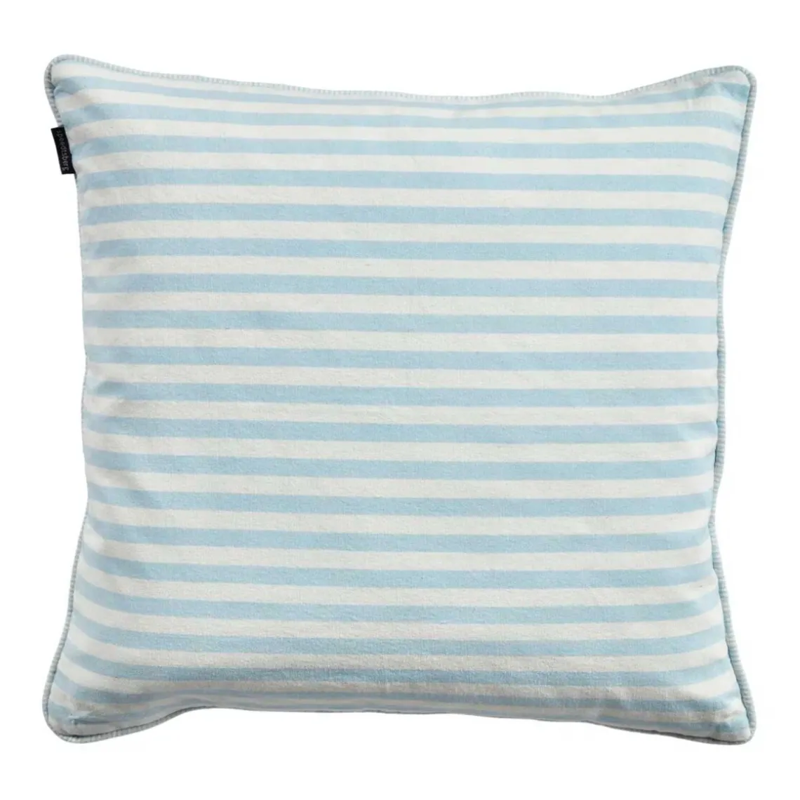 PUDE BOMULD 50x50 CM | LIGHT BLUE/WHITE