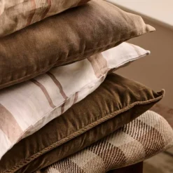 PUDE INKL. FYLD 50X50 CM | NATUR/BRUN