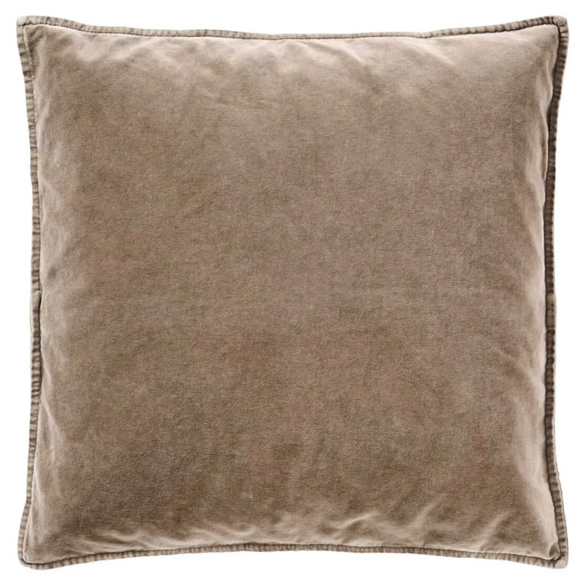 PUDE VELOUR INK. FYLD 50X50 CM | LINEN