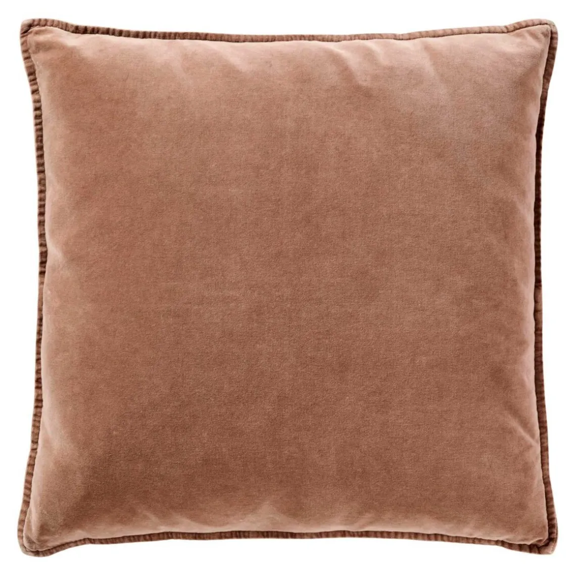 PUDE VELOUR INK. FYLD 50X50 CM | BURNED ROSE