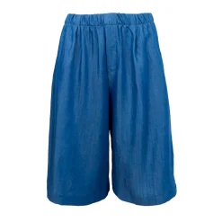 PUEBLO TENCEL SHORTS | JEANS BLUE
