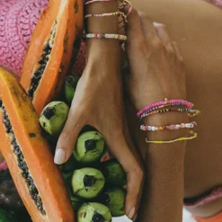 PUMP UP THE JAM BRACELET FUCHSIA | FORGYLDT