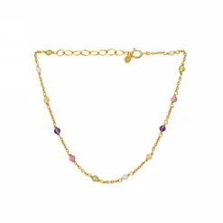 RAINBOW ARMBÅND 16-19 CM | FORGYLDT