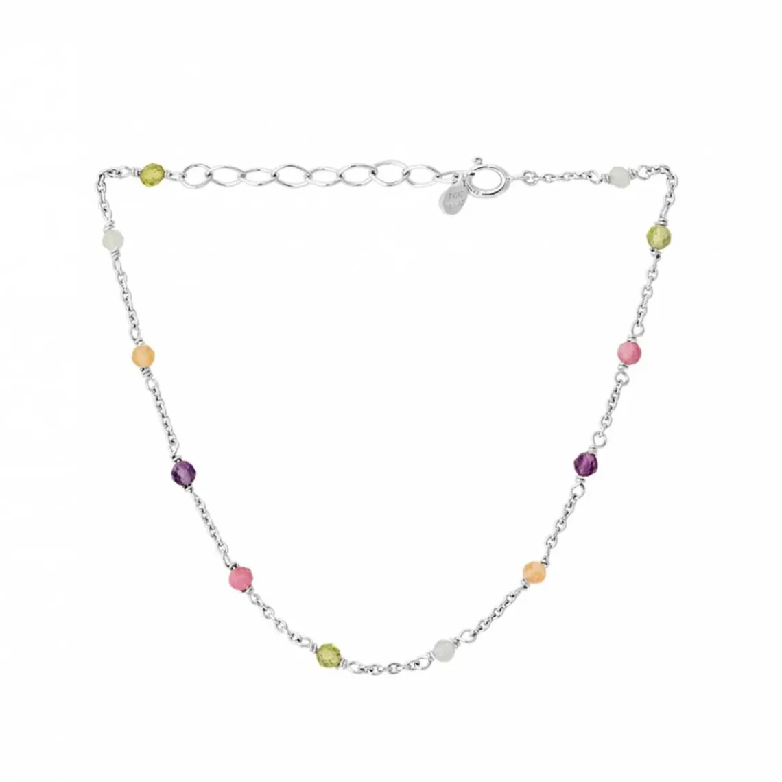 RAINBOW ARMBÅND 16-19 CM | SØLV