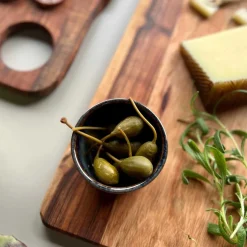 RAW SKÆREBRÆT I OLIERET ACACIETRÆ 20X40 CM