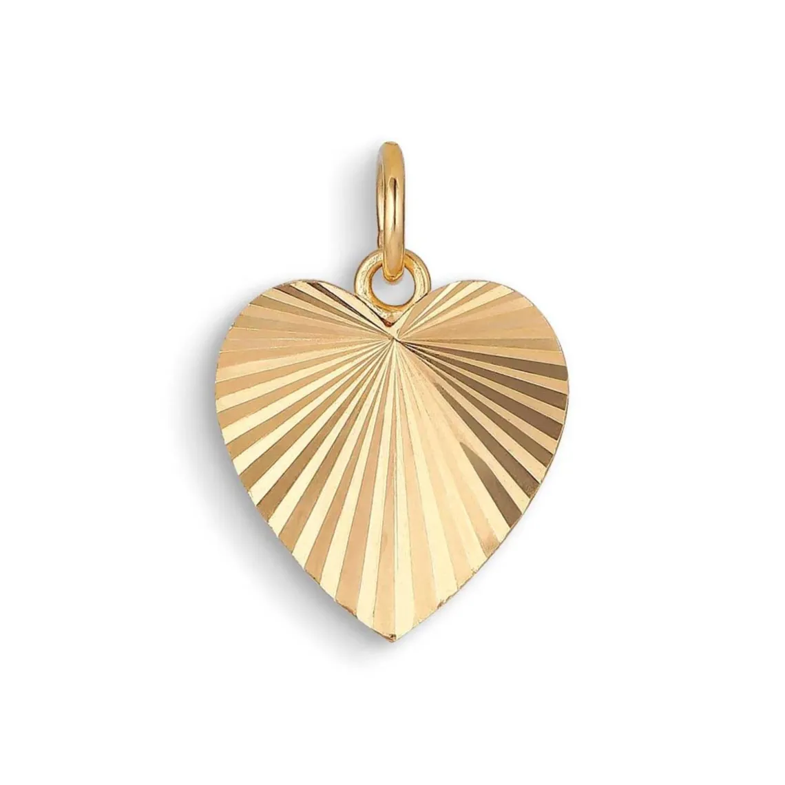 REFLECTION HEART VEDHÆNG | FORGYLDT